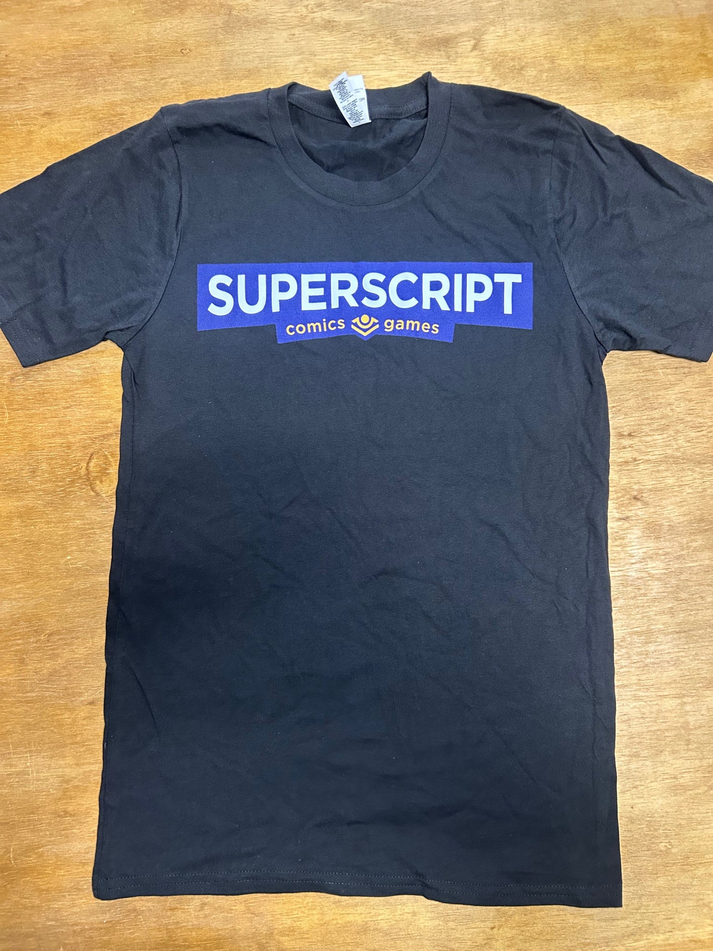 Superscript T-Shirt: Classic Logo Black