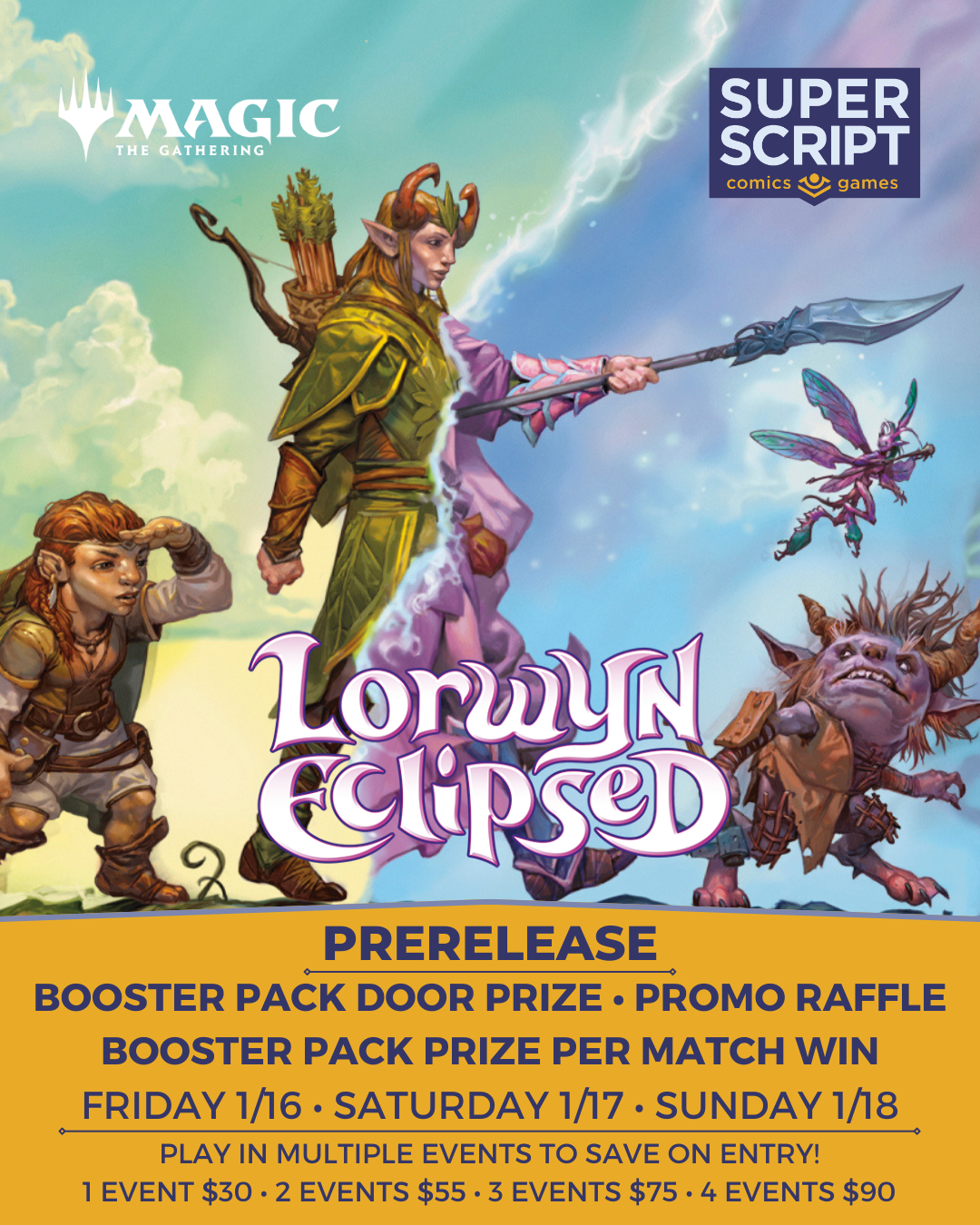 MTG Prerelease Event Entry - Lorwyn Eclipsed