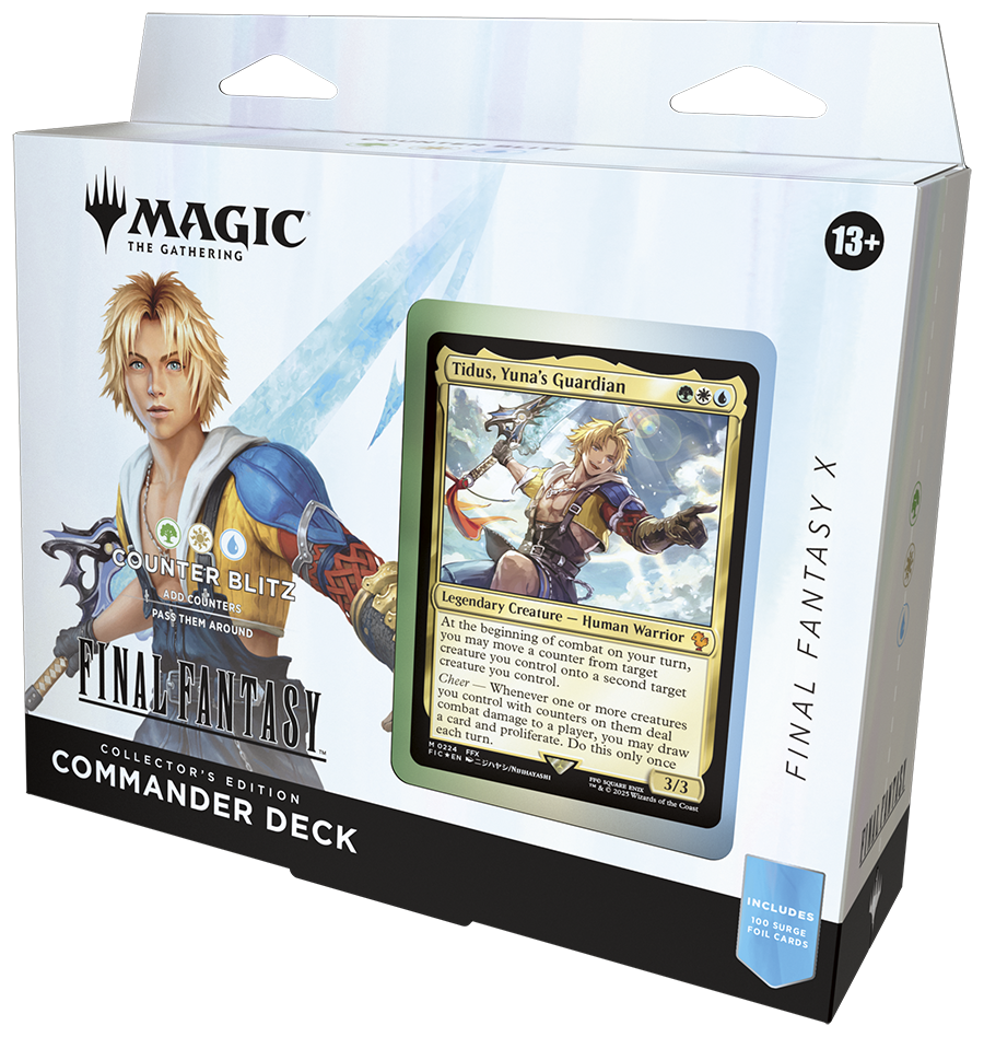 Magic the Gathering CCG: Final Fantasy Collector Deck Carton (4)