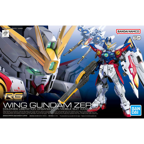 Gunpla: RG 1/144 WING GUNDAM ZERO
