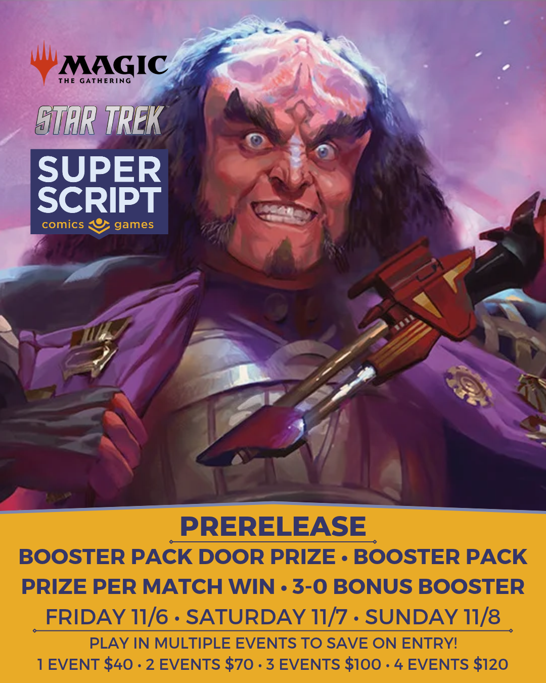 MTG: Star Trek Prerelease