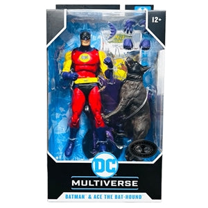 (Platinum Chase) DC Multiverse 7in 1950s Batman & Ace Action Figure