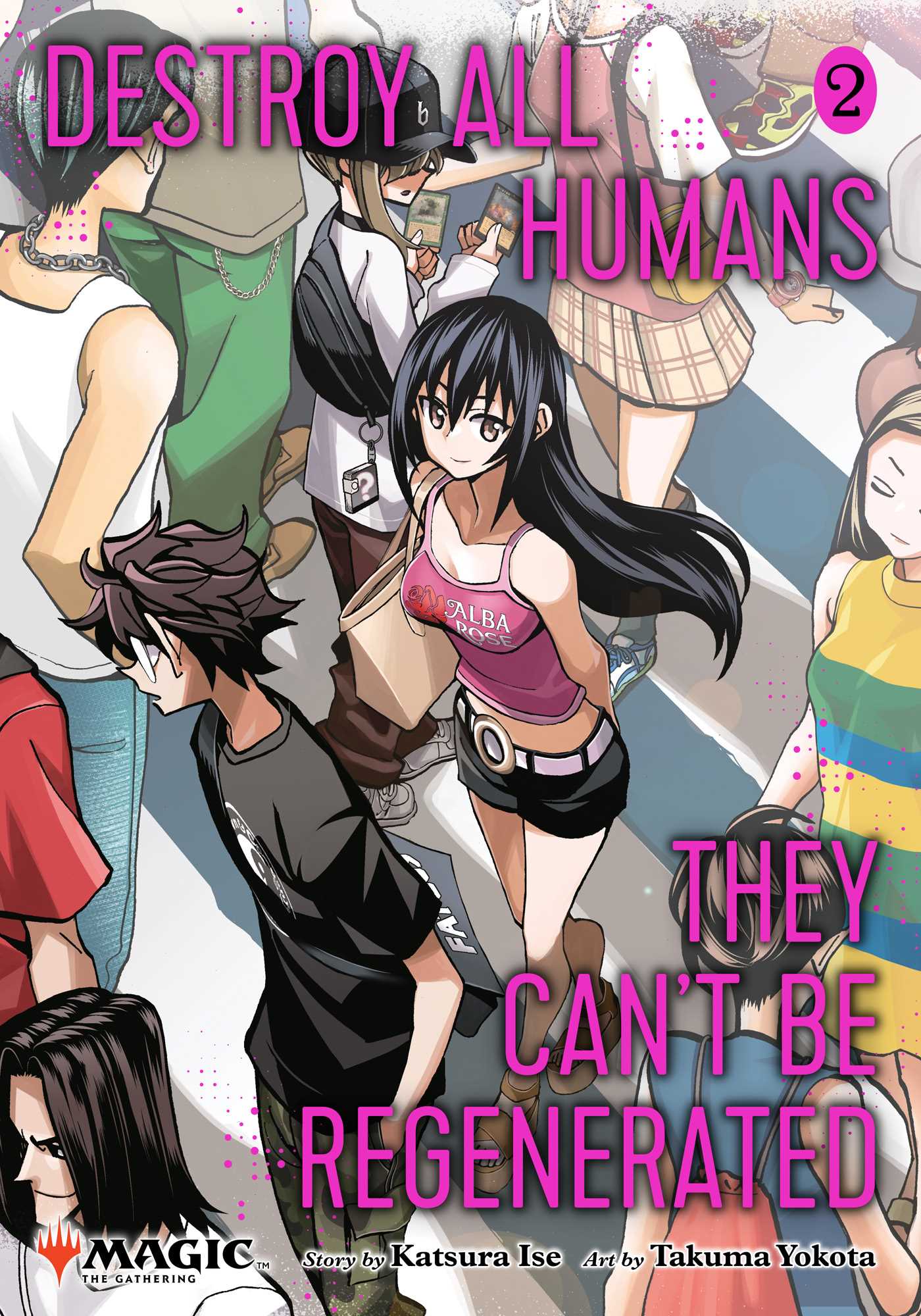 Destroy All Humans Cant Be Regenerated Magic The Gathering Manga Graphic Novel Volume 02