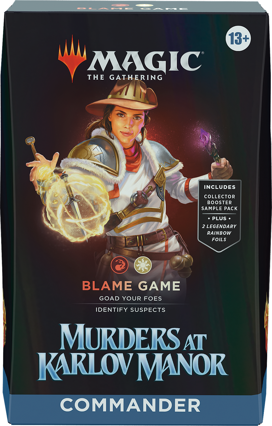 Magic the Gathering CCG: Blame Game Murders at Karlov Manor Commander Deck