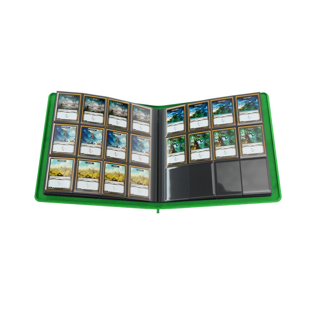 Gamegenic: Zip-Up Album 24-Pocket: Green