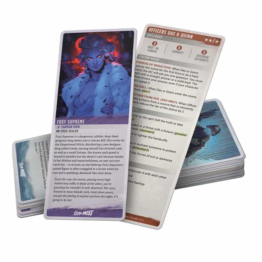 CITY OF MIST (RPG): DECK OF LEGENDS (NIGHTS OF PAYNE TOWN)