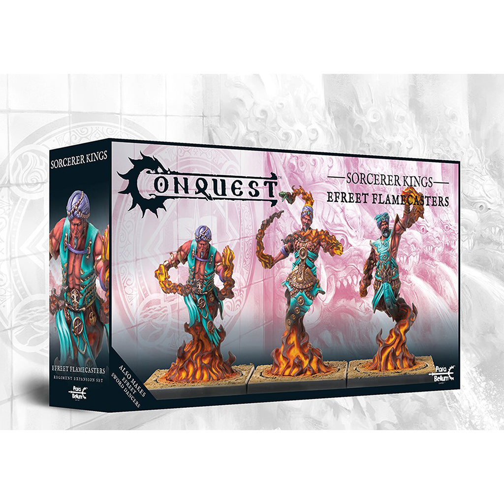 Conquest: Sorcerer Kings: Efreet Flamecasters / Efreet Sword Dancers (Dual Kit)