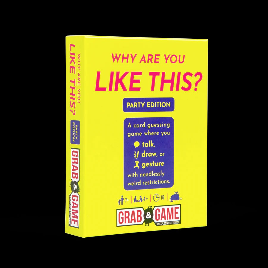 Why Are You Like This (Party): Grab And Game