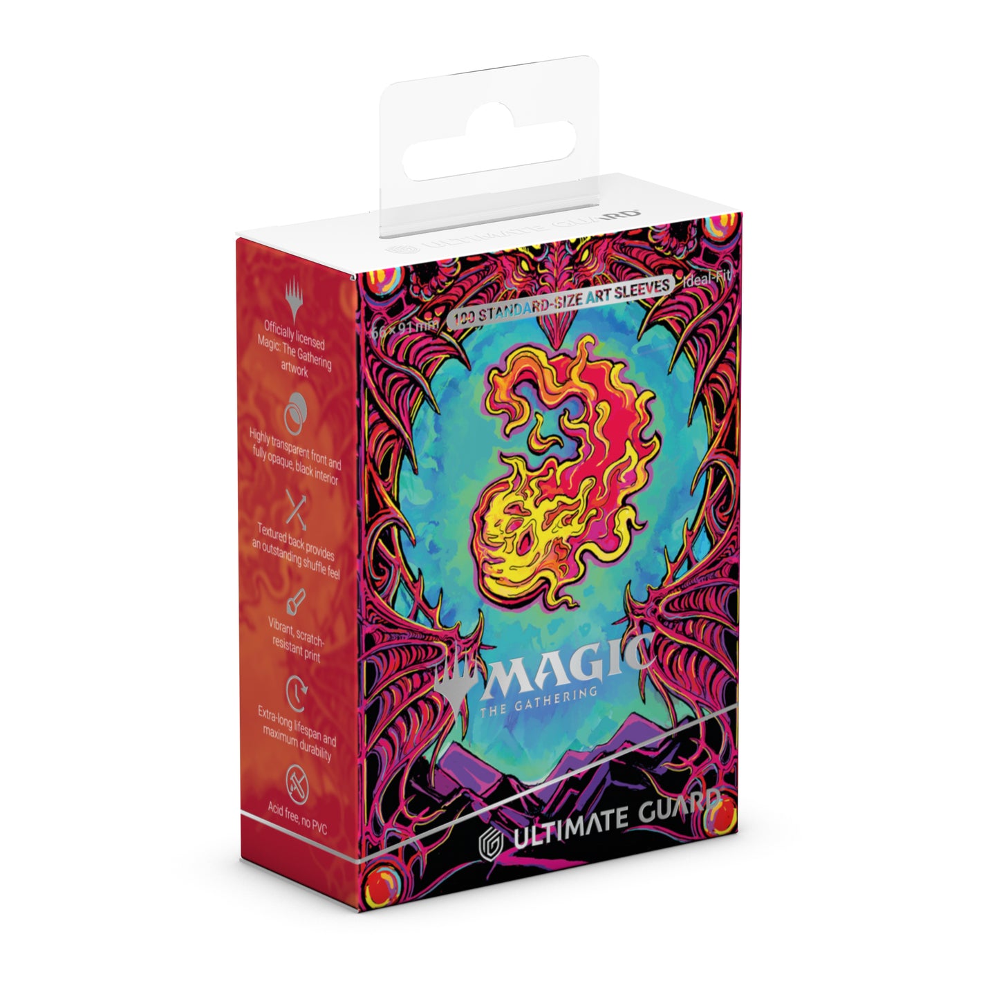 Ultimate Guard Art Sleeves: Magic The Gathering - Mana Token: Mountain