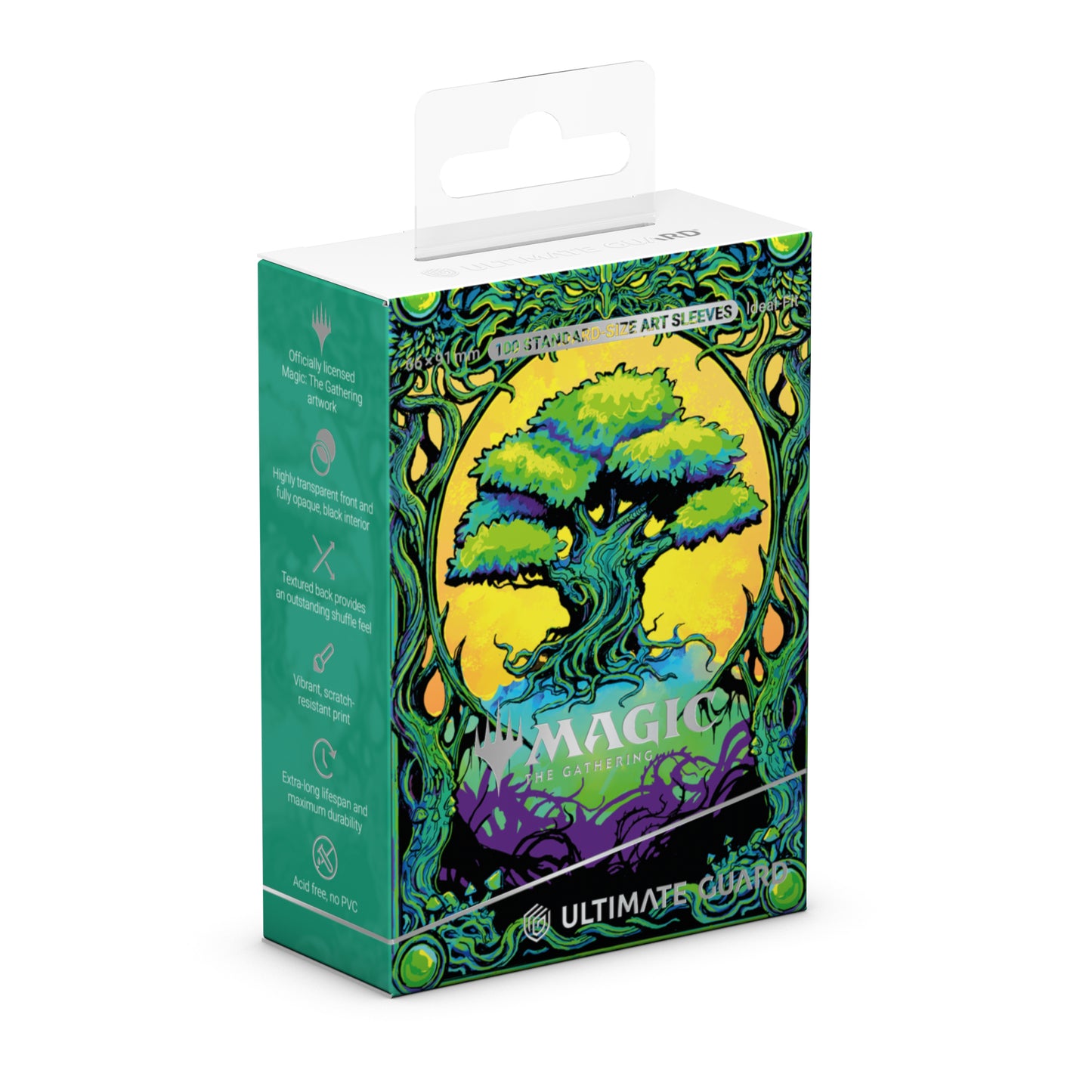 Ultimate Guard Art Sleeves: Magic The Gathering - Mana Token: Forest
