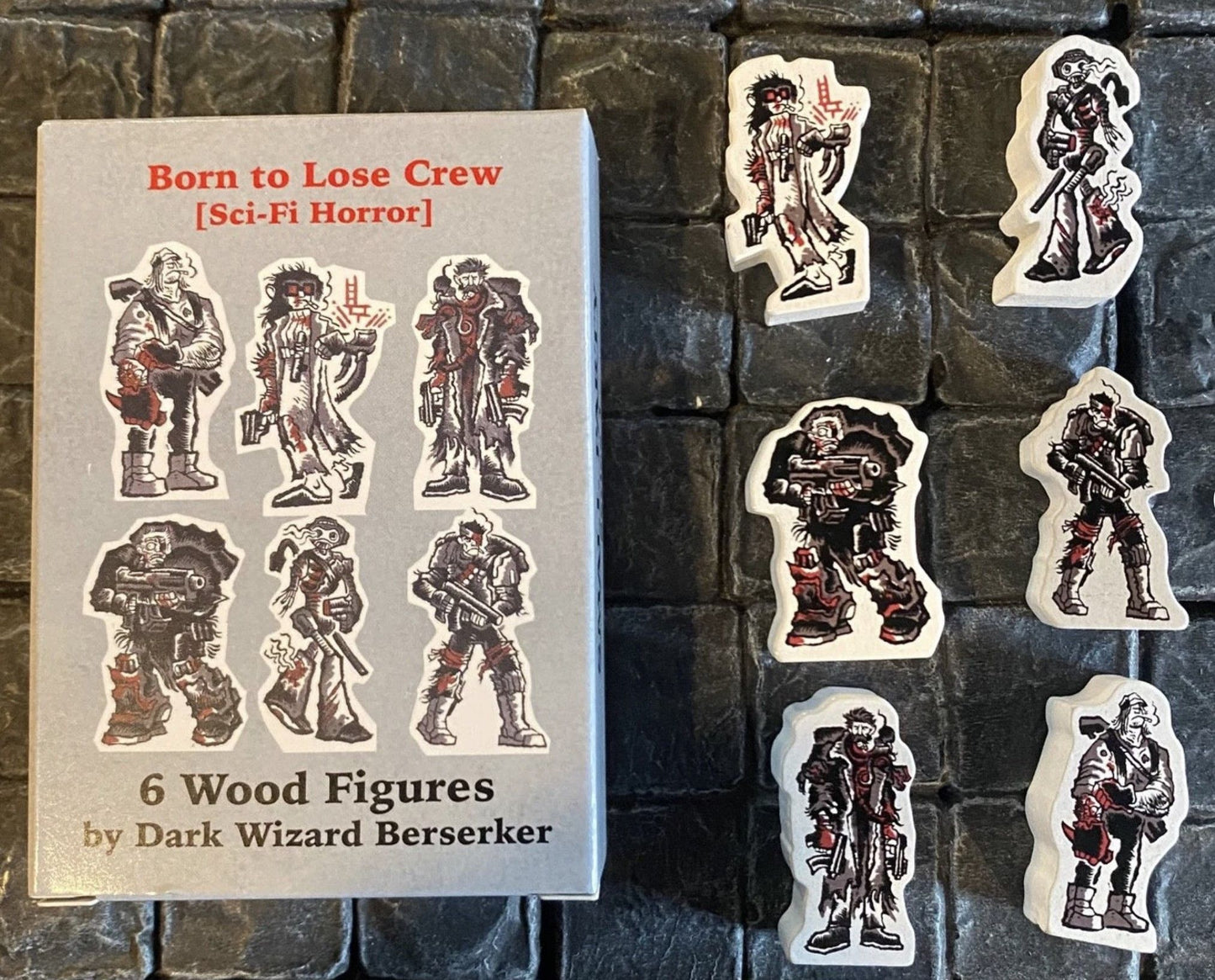 Small Party Figurine Set: Born to Lose Crew