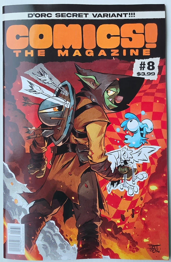Comics The Magazine #8 D'orc Secret Variant