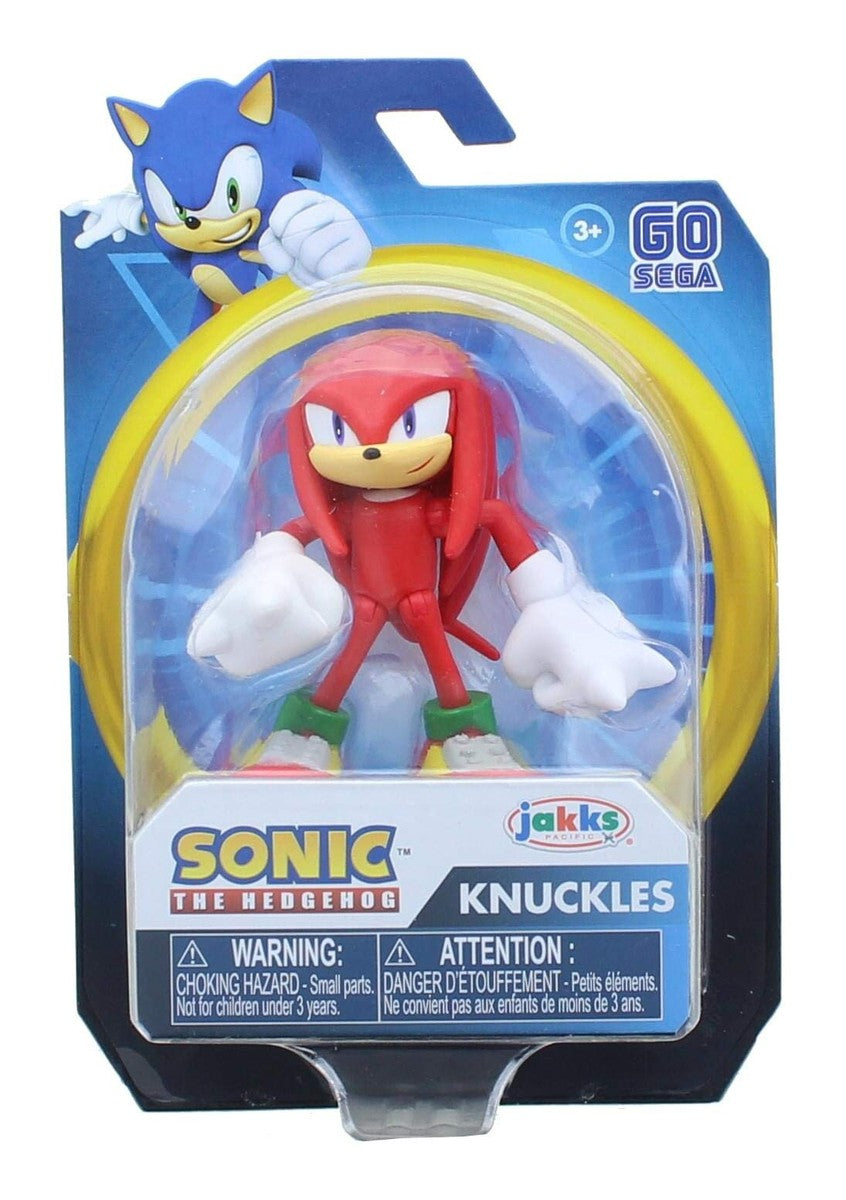 Sonic The Hedgehog Knuckles 2.5" Action Figure JAKKS Pacific