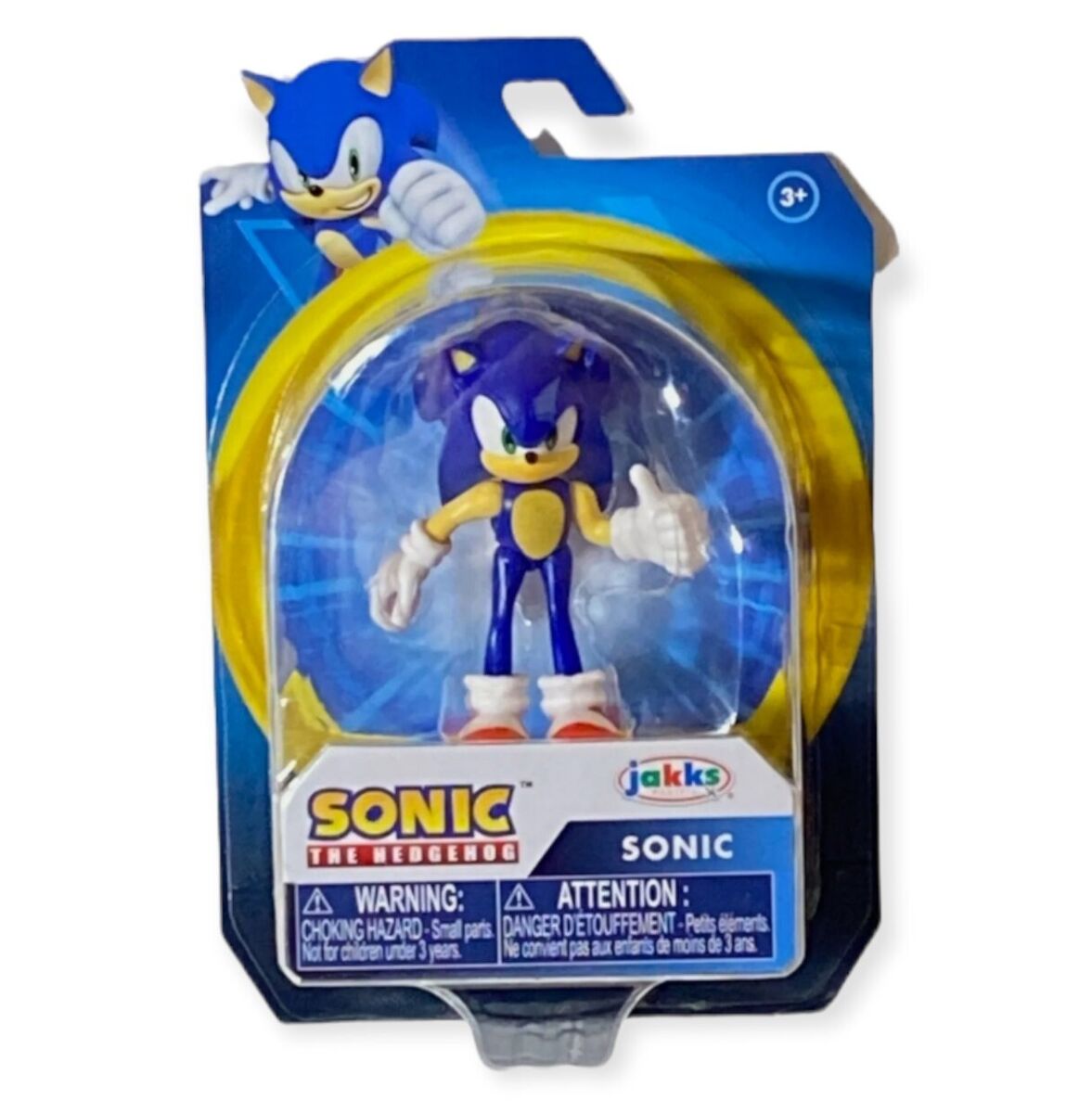 JAKKS Pacific Sonic The Hedgehog Bendable 2.5 in Action Figure