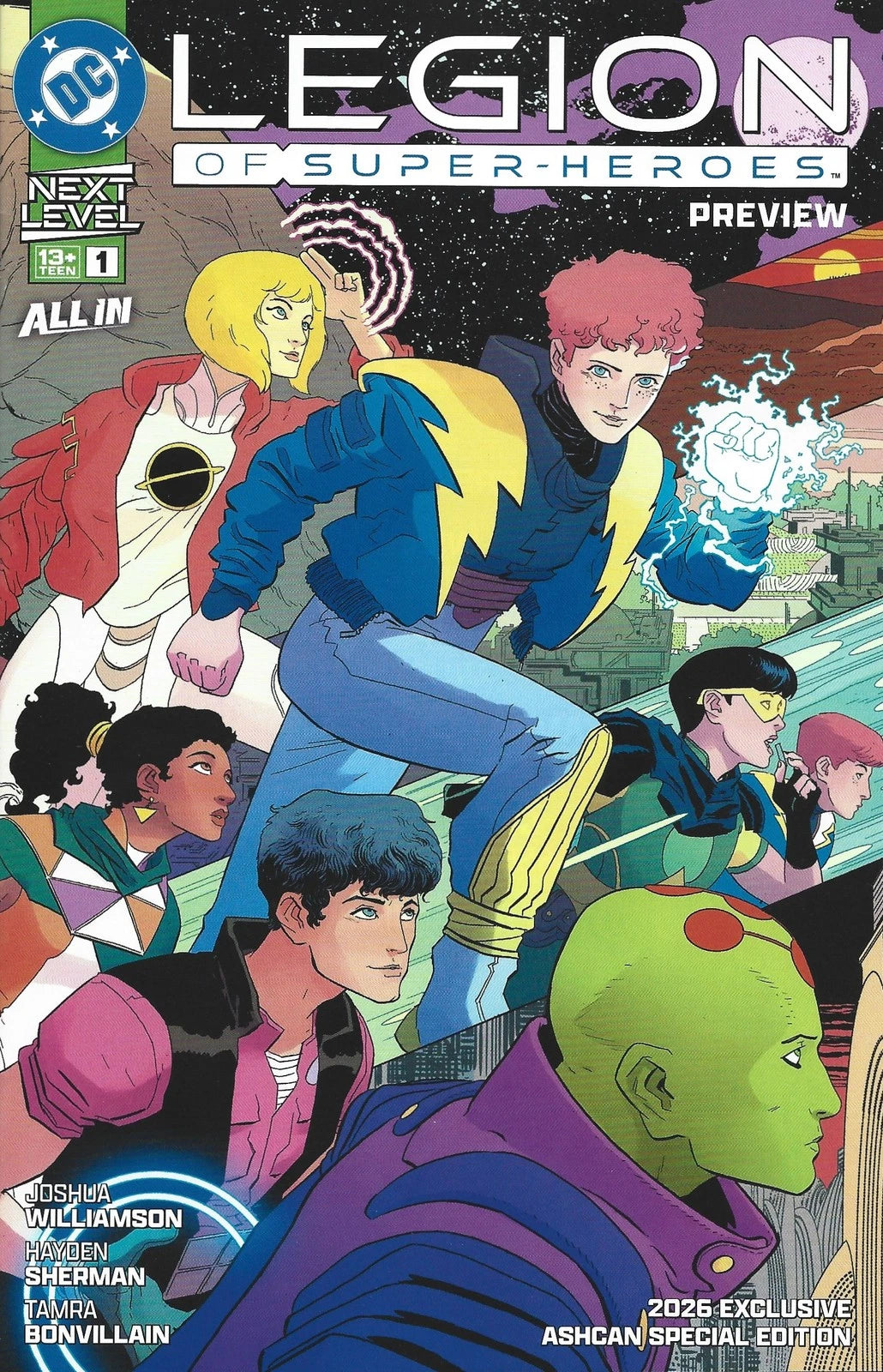 Legion of Super-Heroes #1 SDCC 2026 Ashcan Edition Preview DC Williamson