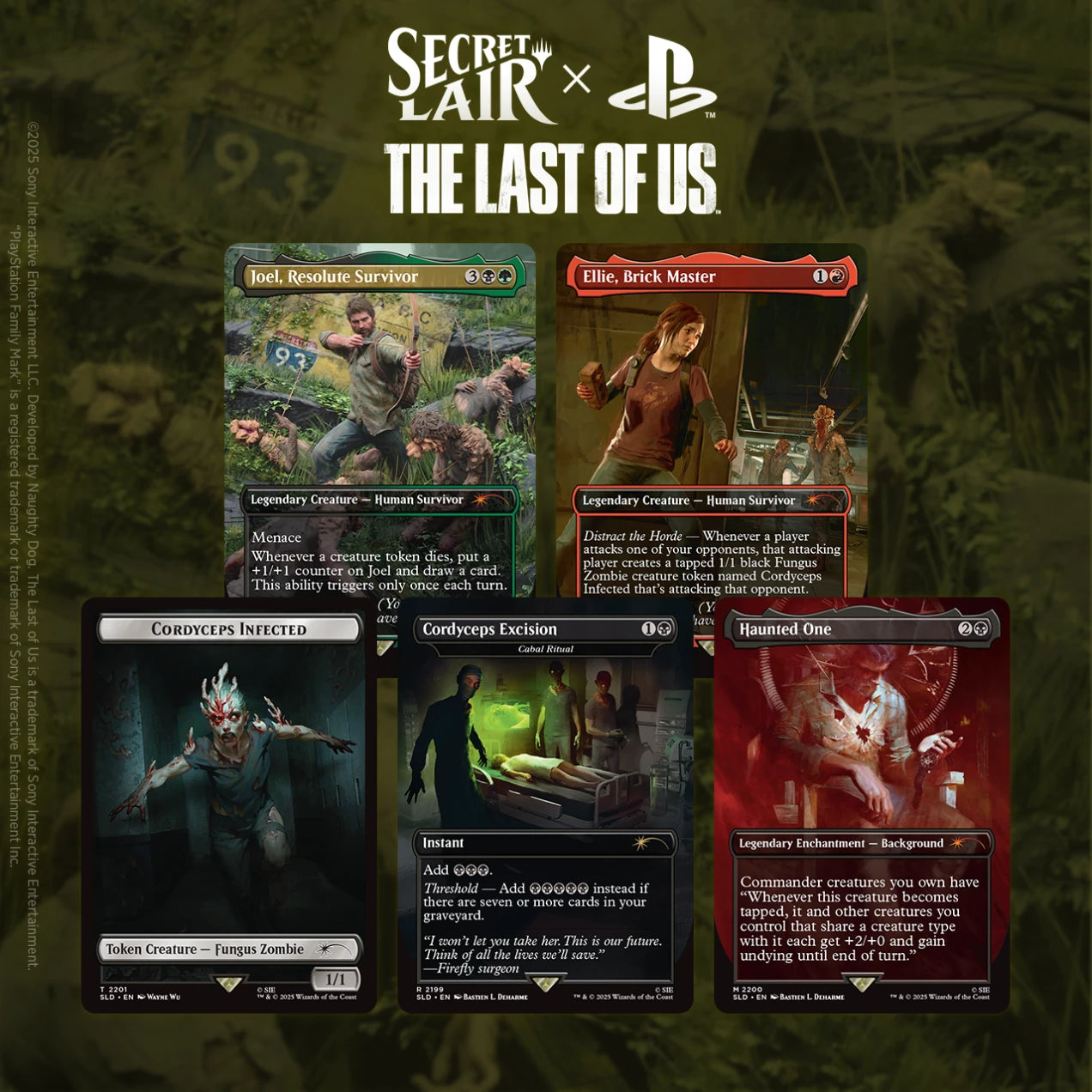 Magic the Gathering: Secret Lair Drop - Playstation - The Last of Us Part I: Chasing Hope - Regular - WPN Only