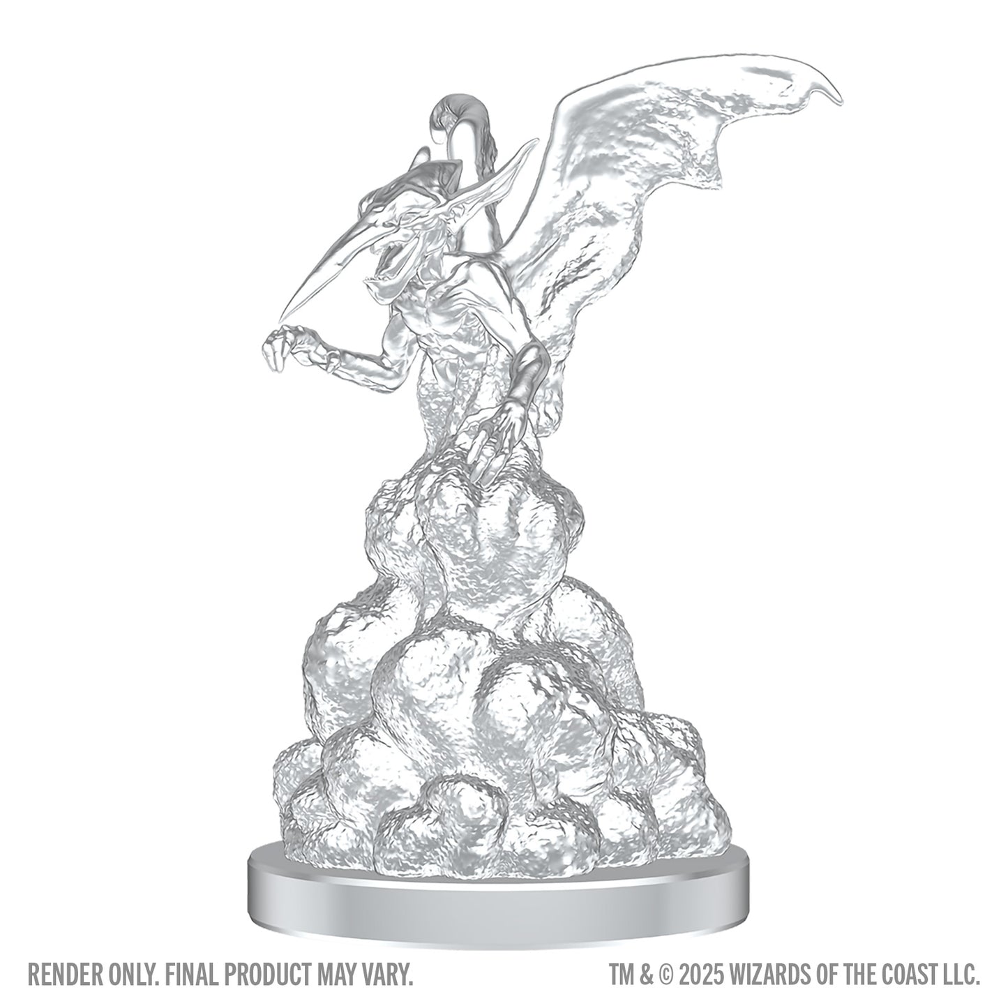 Dungeons & Dragons: Nolzur's Marvelous Unpainted Miniatures - W28 Ice Mephit & Dust Mephit