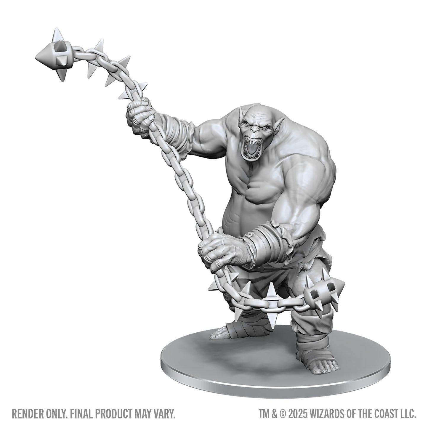 Dungeons & Dragons: Nolzur's Marvelous Unpainted Miniatures - W28 Ogre Chain Brute