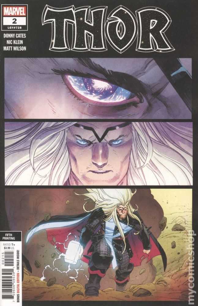 Thor #2 5TH Printing Variant
