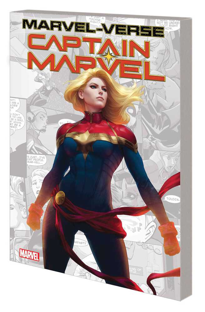 Marvel-Verse Captain Marvel Graphic Novel TPB: Superscript Signed Edition