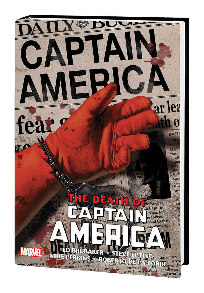 Captain America Omnibus Hardcover Death Captain America New Printing