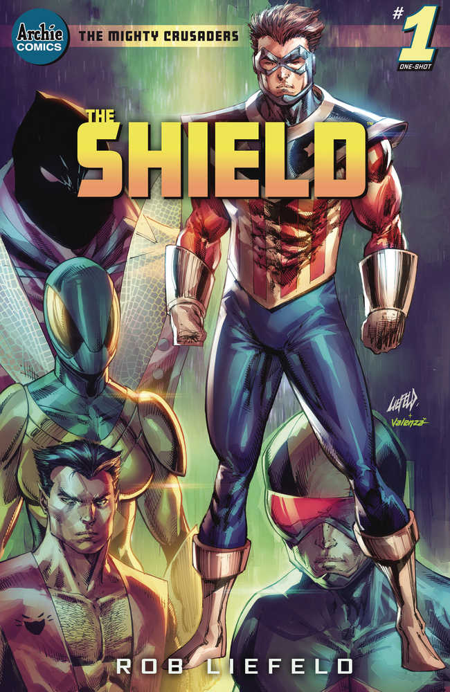 Mighty Crusaders One Shot The Shield Cover F Top Secret Liefel