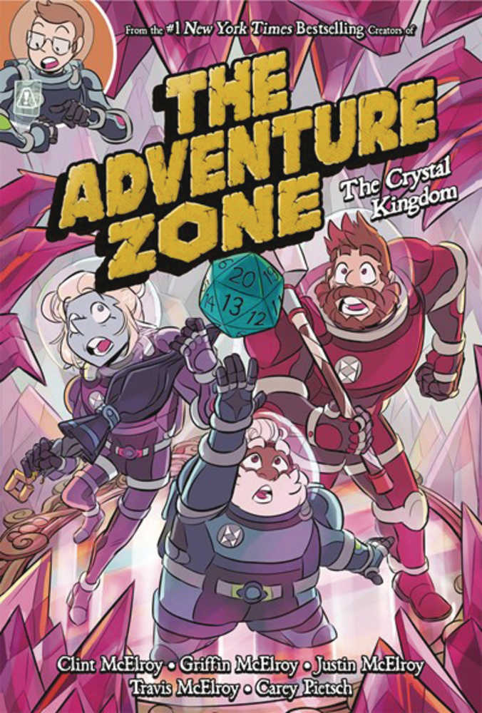 Adventure Zone Hardcover Graphic Novel Volume 04 Crystal Kingdom