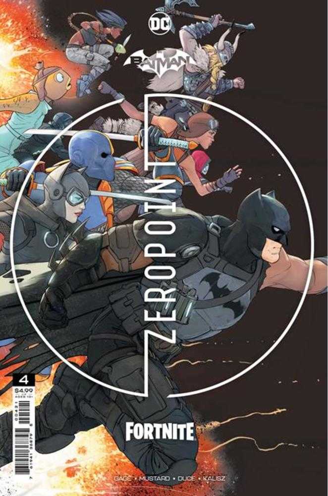 Batman Fortnite Zero Point #4 2nd Print