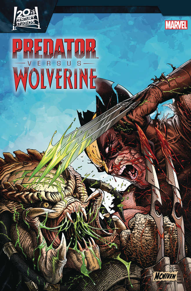Predator vs Wolverine #1 Steve Mcniven Variant – Superscript