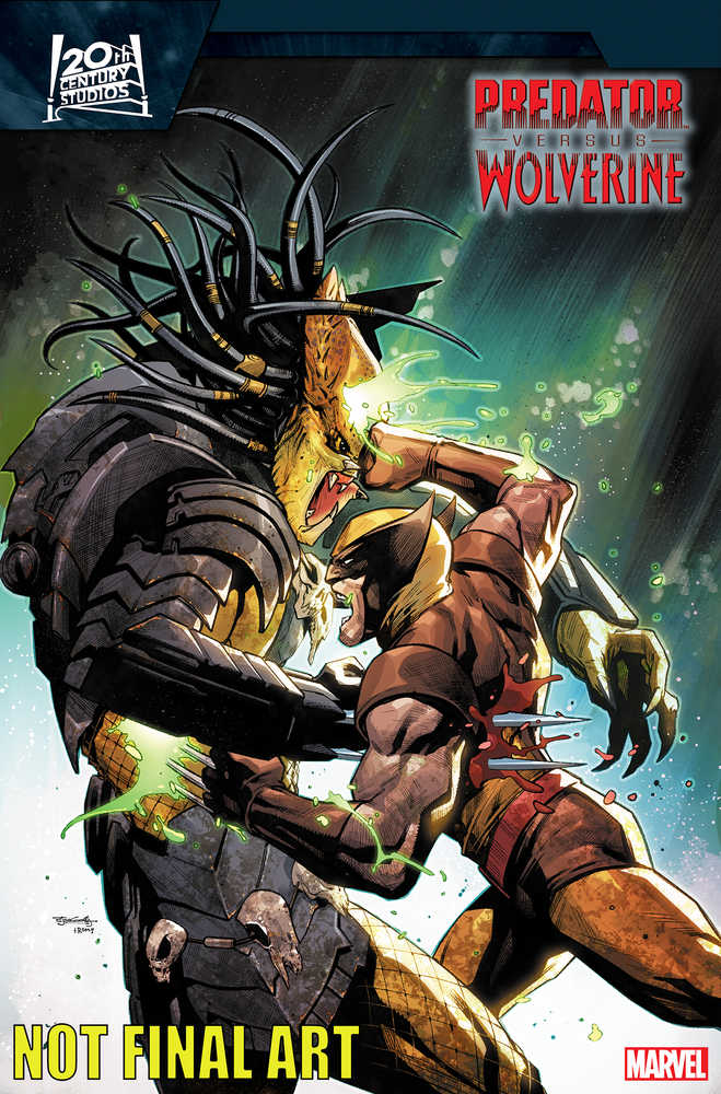 Predator vs Wolverine #1 Stephen Segovia Variant – Superscript