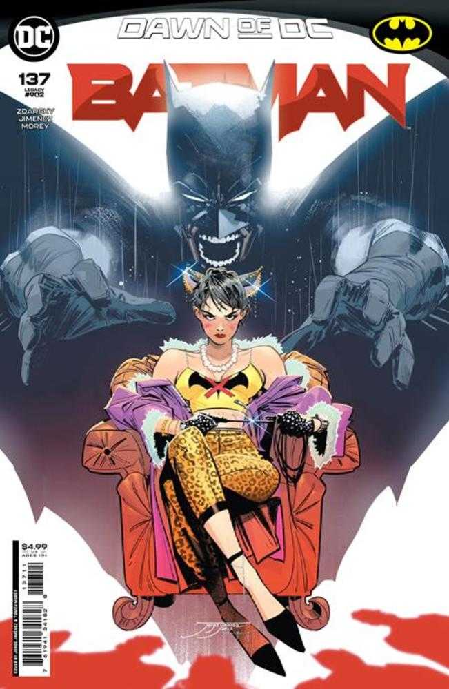 Batman #137 Cover A Jorge Jimenez (Batman Catwoman The Gotham War