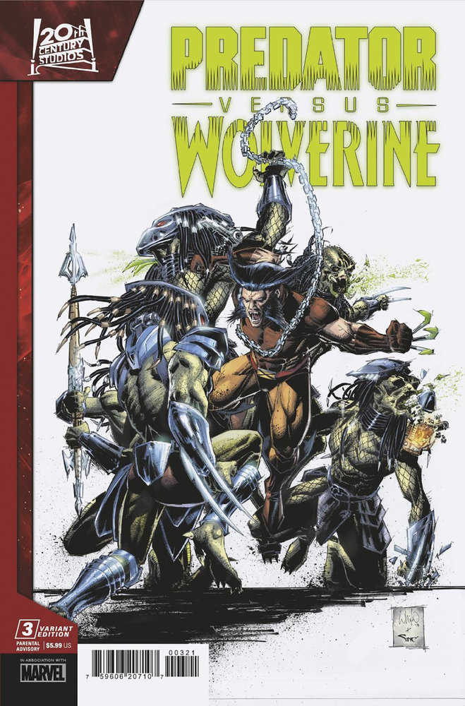 Predator vs. Wolverine 3 Whilce Portacio Variant – Superscript