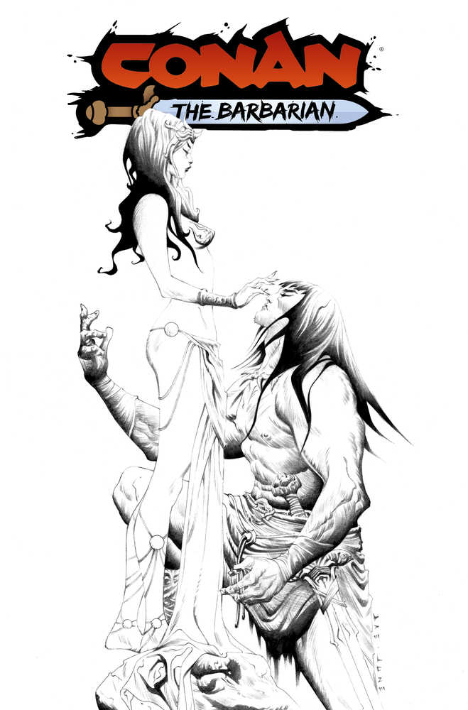 Conan the Barbarian #6 2nd Print Lee Black & White Ink (Mature)