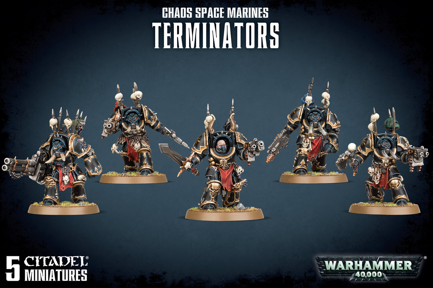 Warhammer 40K: Chaos Space Marine: Chaos Terminator Squad