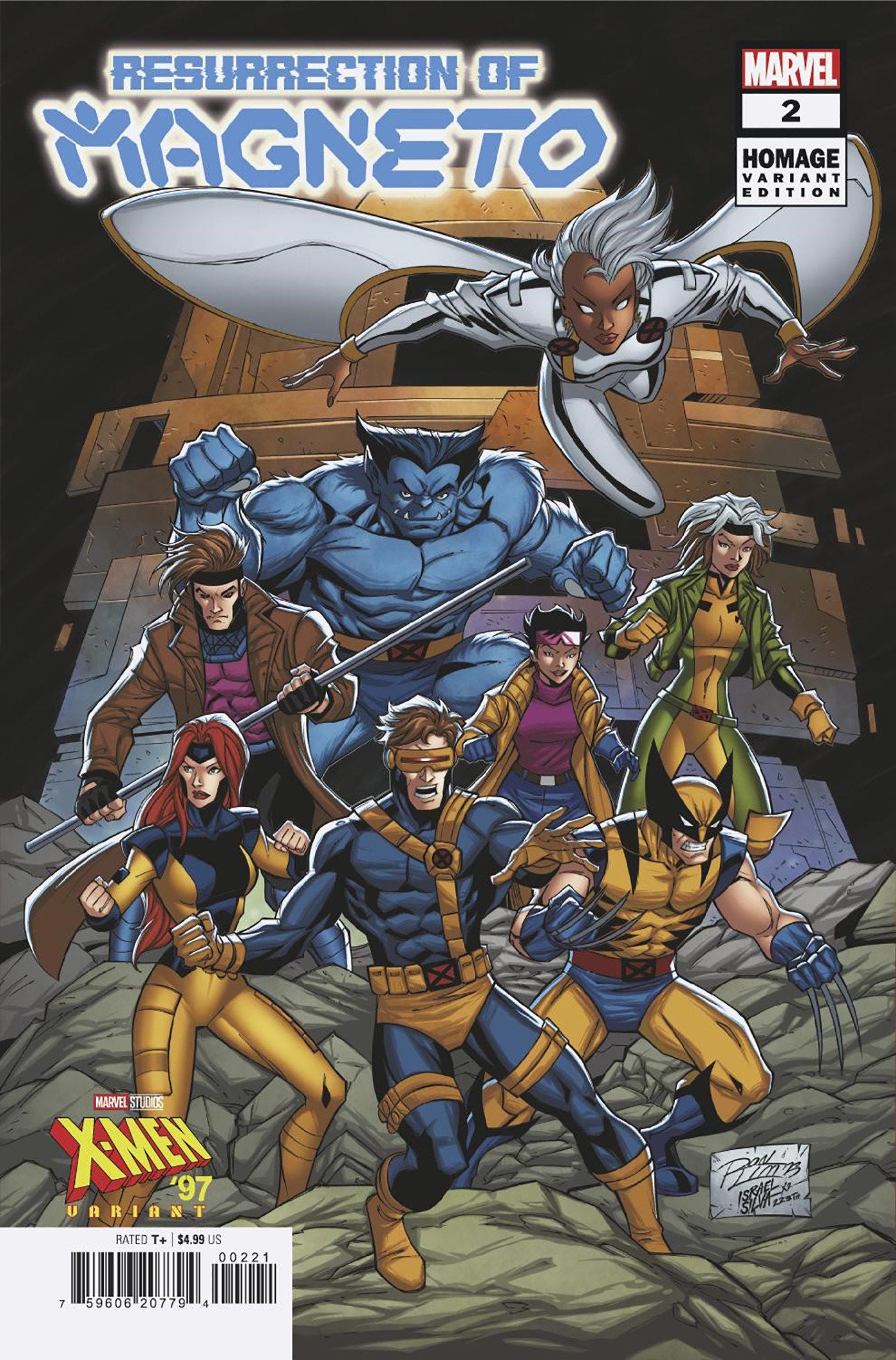 Resurrection Of Magneto 2 Ron Lim X-Men 97 Homage Variant [Fhx