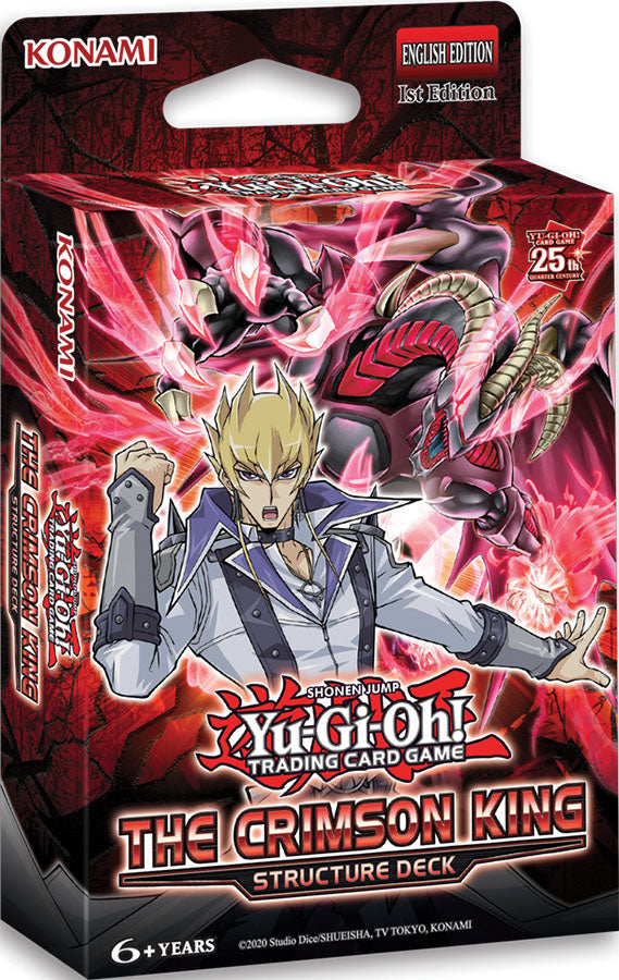 superheavy samurai deck yugioh Yu-Gi-Oh! TCG: The Crimson King Structure Deck Display (8) – Superscript  Comics and Games