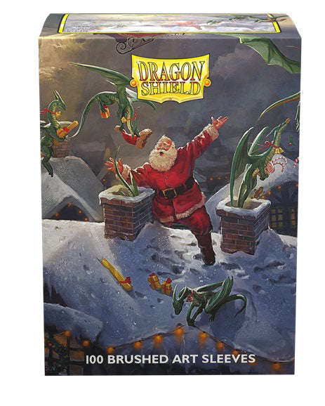 Dragon Shields: (100) Brushed Art - Christmas 2023