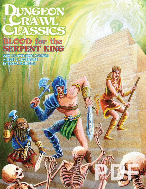 Dungeon Crawl Classics Blood for the Serpent King