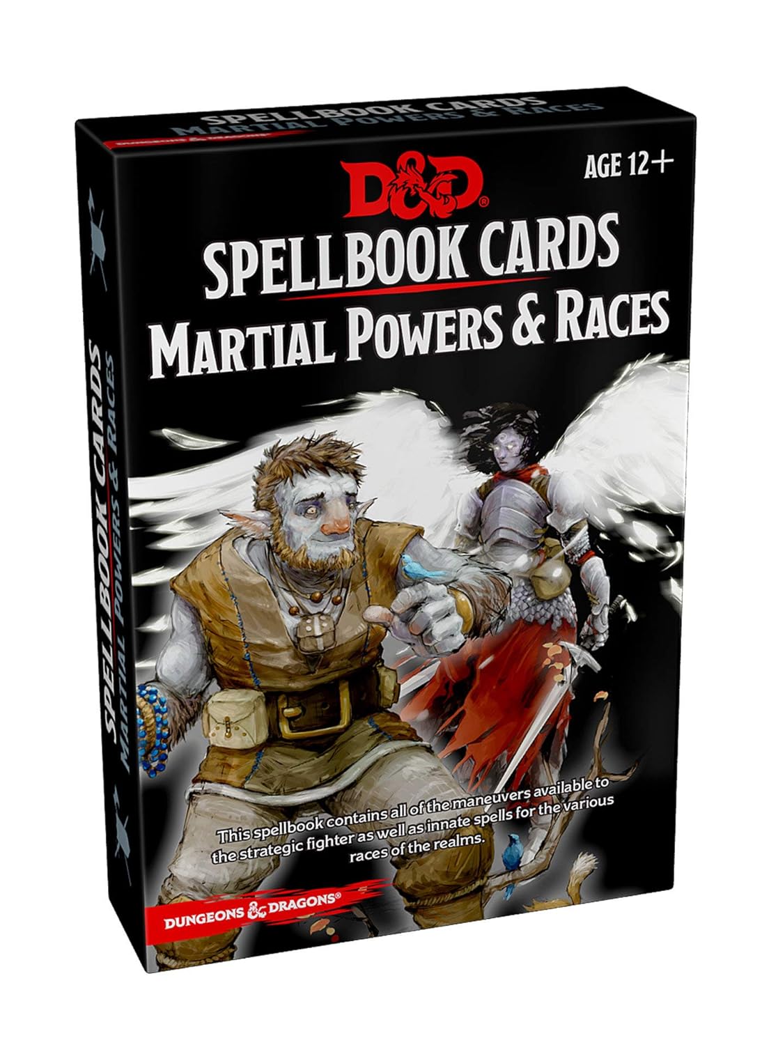 Dungeons and Dragons Spellbook Cards Martial Powers & Races