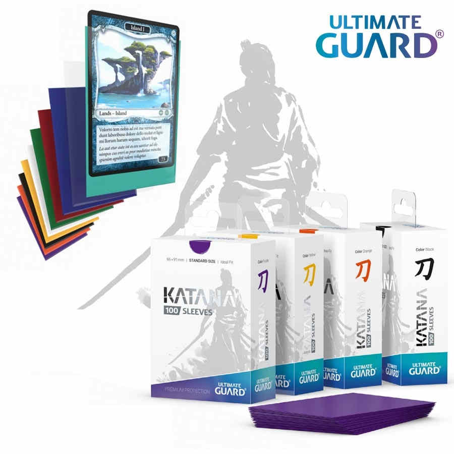 Ultimate Guard Katana Sleeve Purple Superscript Comics and Games Ultimate Guard Katana Sleeve Purple Superscript Comics and Games