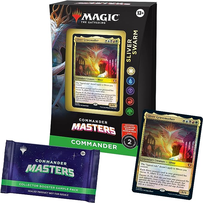 Magic: The Gathering Commander Masters Commander Deck Sliver Swarm
