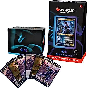 mtg commander deck starter Grave Danger Starter Commander Deck Magic: The Gathering – Superscript  Comics and Games