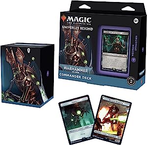 Magic: The Gathering Universes Beyond Warhammer 40,000 Commander Deck Superscript Comics and Games Magic: The Gathering Universes Beyond Warhammer 40,000 Commander Deck Superscript Comics and Games