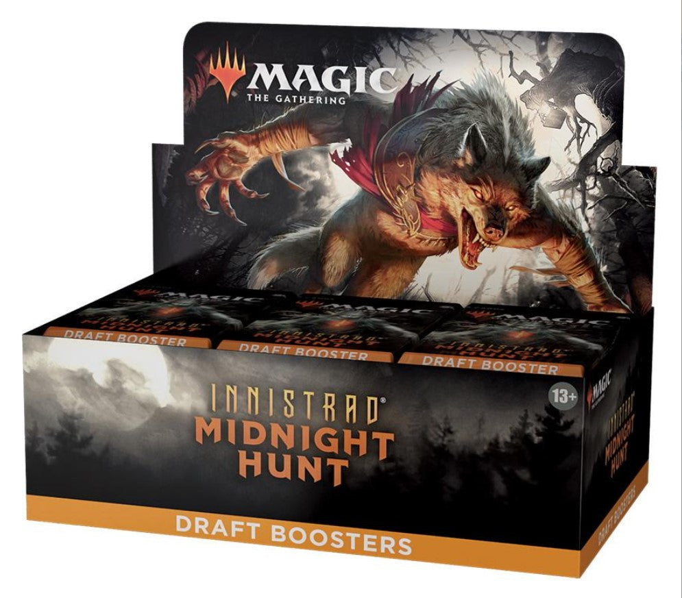 Magic the Gathering TCG Innistrad Midnight Hunt Draft Booster Display