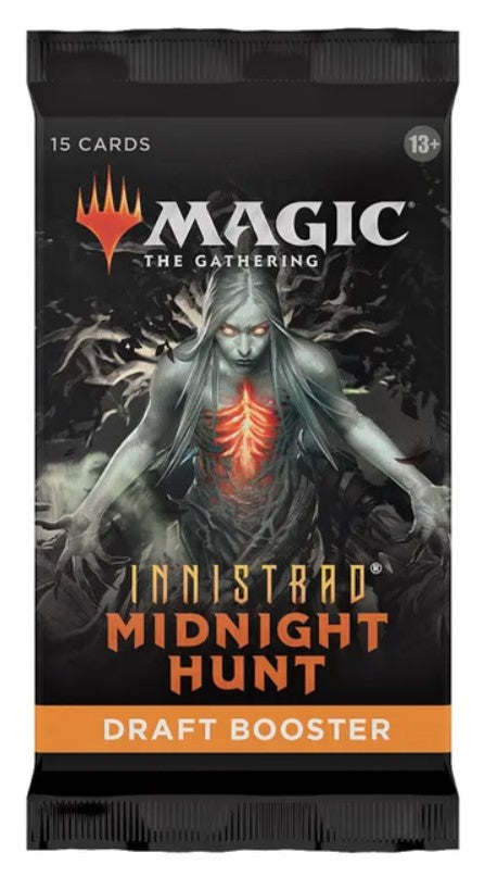 Magic the Gathering TCG Innistrad Midnight Hunt Draft Booster Pack Superscript Comics and Games Magic the Gathering TCG Innistrad Midnight Hunt Draft Booster Pack Superscript Comics and Games