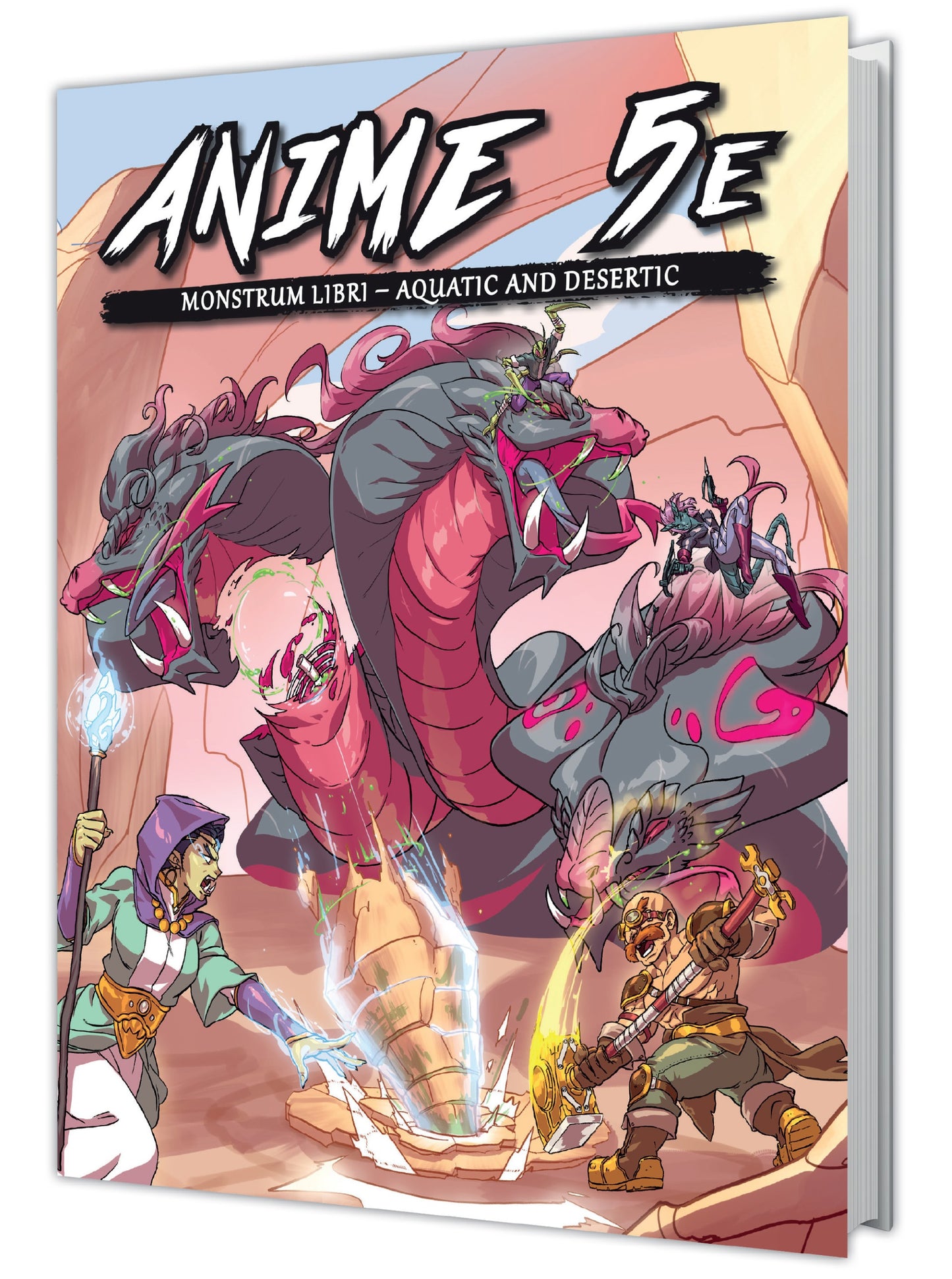 Anime 5E: Monstrum Libri Volume 2 - Aquatic and Desertic