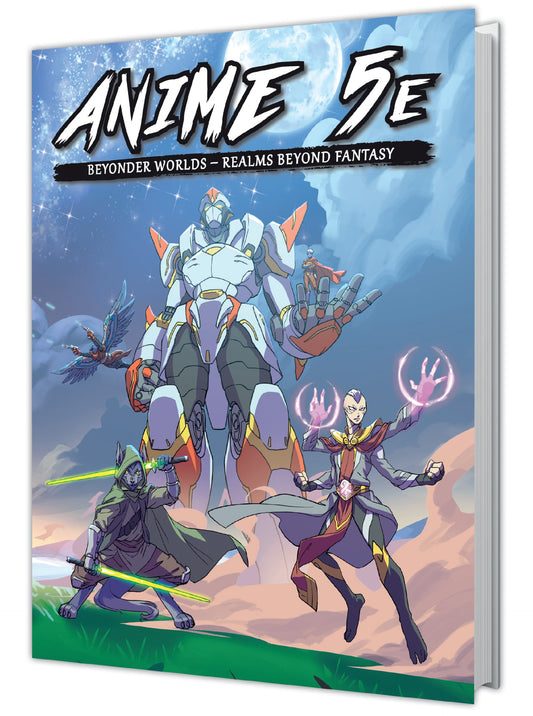 Anime 5E: Beyonder Worlds - Realms Beyond Fantasy