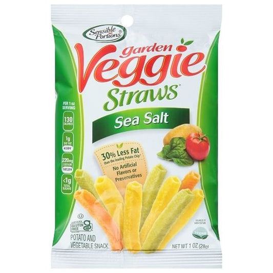 Garden Veggie Straws: Sea Salt 1 oz
