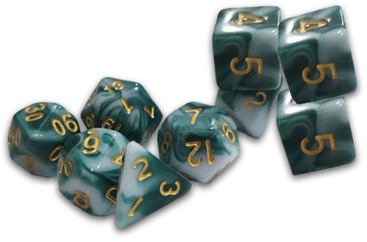 DCC Dice: Thracian Smoky Sacrifice Dice Set (9 dice set)