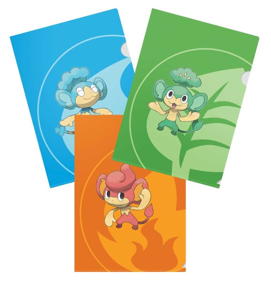 Pokemon TCG: 3-Pack Tournament Folios featuring Pansear Pansage and Panpour